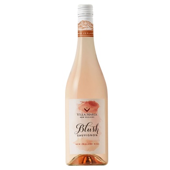 Вино Villa Maria Blush Sauvignon розовое сухое 12,5% 0,75л - купить, цены на WINETIME - фото 1