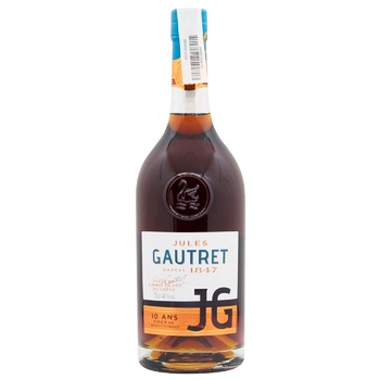 Jules Gautret 10 Ans Cognac 40% 0.7l - buy, prices for WINETIME - photo 3