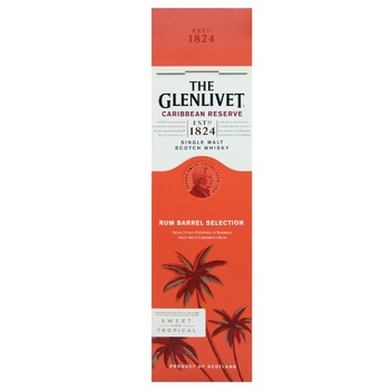 The Glenlivet Caribbean Reserve Whiskey 40% 0.7l - buy, prices for - photo 2