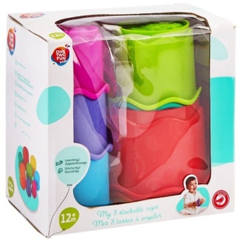 One two fun Pyramid 8pcs - buy, prices for Auchan - photo 1