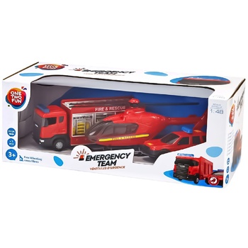 One two fun Rescue Services Set 1:48 - buy, prices for Auchan - photo 2