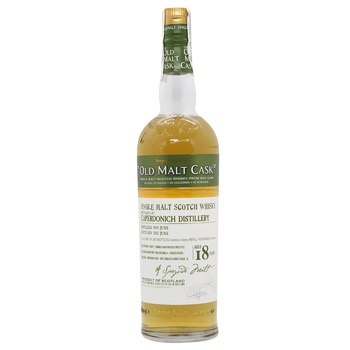 Виски Old Malt Cask Caperdonich Vintage 1994 18 лет 50% 0,7л - купить, цены на WINETIME - фото 2