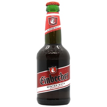 Пиво Einbecker Winter-Bock темне 7,5% 0,33л - купити, ціни на ULTRAMARKET - фото 1