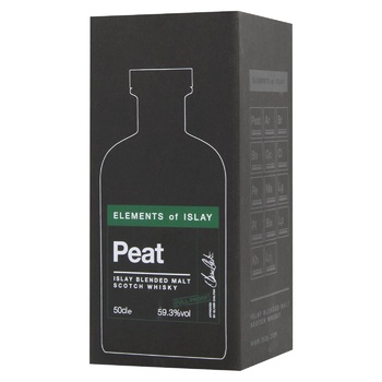 Elements of Islay Peat Full Proof Whiskey 59% 0.5l - buy, prices for WINETIME - photo 4