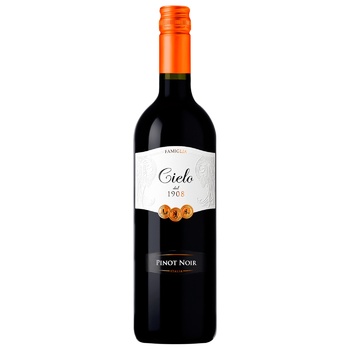 Cielo Pinot Nero Red Dry Wine 12% 0.75l - buy, prices for Za Raz - photo 1