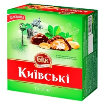 Пирожные БКК Киевские 200г - купить, цены на Auchan - фото 1