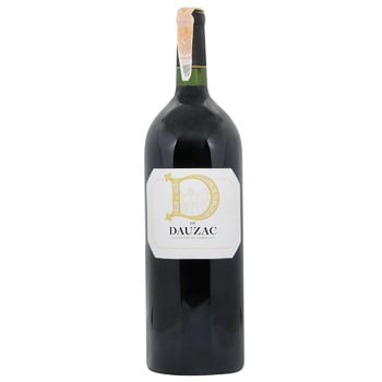 D De Dauzac Red Dry Wine 13.5% 1.5l - buy, prices for - photo 1