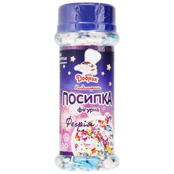 Посипка Добрик Феєрія фігурна 80г - купити, ціни на Auchan - фото 1