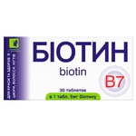 Биотин Enjee таблетки 5мг 30шт