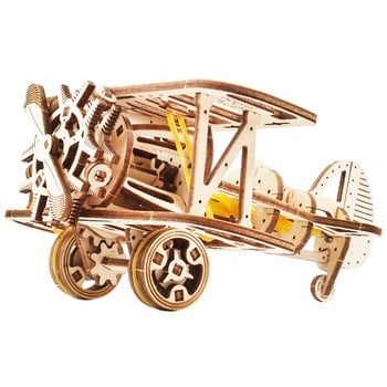 Ugears Mini-Biplane Mechanical 3D Model - buy, prices for Auchan - photo 2