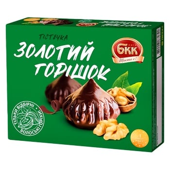 Тістечка БКК Золотий горішок 240г - купити, ціни на Auchan - фото 1