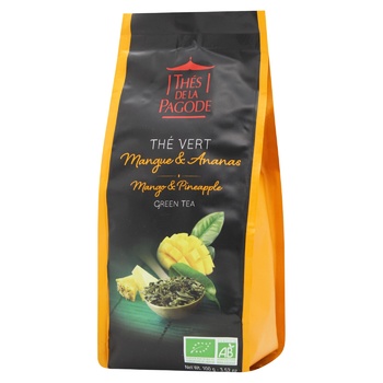 Thes De La Pagode Mango-Pineapple Green Tea 100g - buy, prices for WINETIME - photo 1