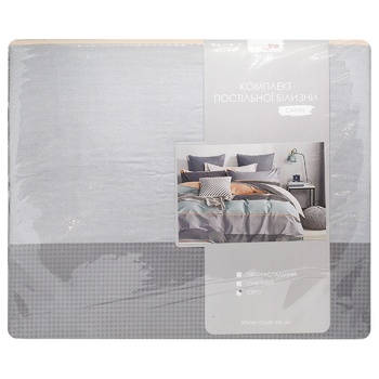 Home Line Euro Atmosphere Satin Bedding Set - buy, prices for MegaMarket - photo 1