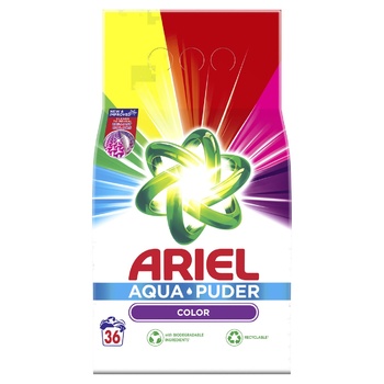 Ariel Color Aqua Powder Washing Powder 2.34kg - buy, prices for EKO Market - photo 1