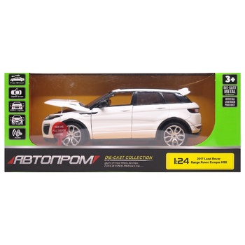 Игрушка Автопром машина range rover evoque HSE - купить, цены на ULTRAMARKET - фото 2