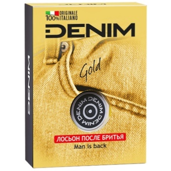 Лосьон после бритья Denim Gold 100мл - купить, цены на Auchan - фото 2