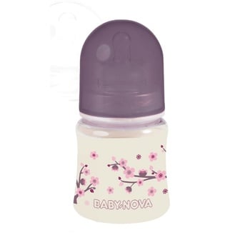 Baby-Nova Decor Purple Wide-neck Bottle 150ml - buy, prices for Tavria V - photo 1