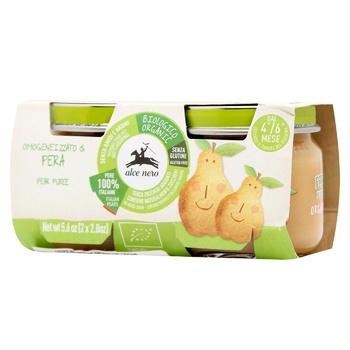 Alce Nero Children's Line Organic Pear Puree 2pcs*80g - buy, prices for WINETIME - photo 2