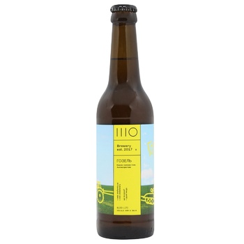 SHO Brewery Gozel Light Unfiltered Beer 4% 0.33l - buy, prices for - photo 1