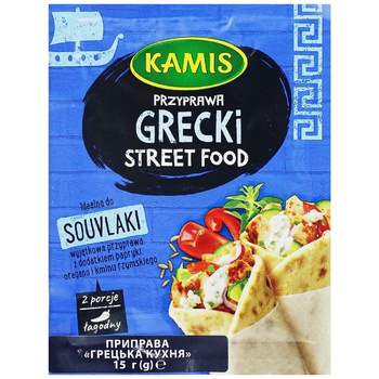 Kamis Greek Cuisine Seasoning 15g - buy, prices for Auchan - photo 1