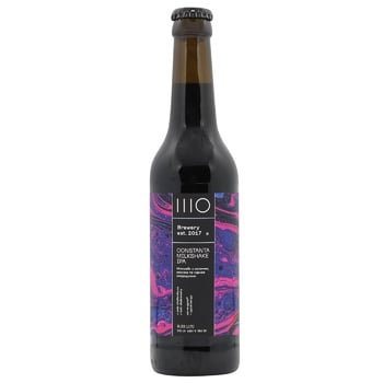 Пиво SHO Brewery Constanta Milkshake Ipa светлое нефильтрованное 5% 0,33л