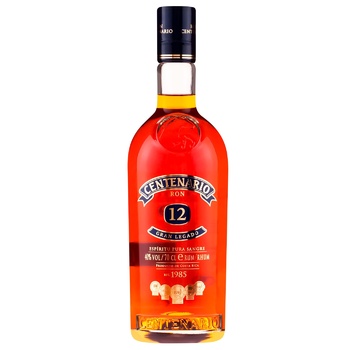 Centenario Gran Legado 12yo Rum 40% 0.7l - buy, prices for WINETIME - photo 1