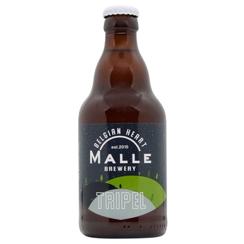 Malle Tripel Light Unfiltered Beer 8% 0.33l - buy, prices for WINETIME - photo 1