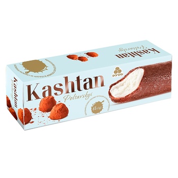 Rud Kashtan Poltavskyi Ice Cream with Truffle Flavor 65g - buy, prices for MegaMarket - photo 1