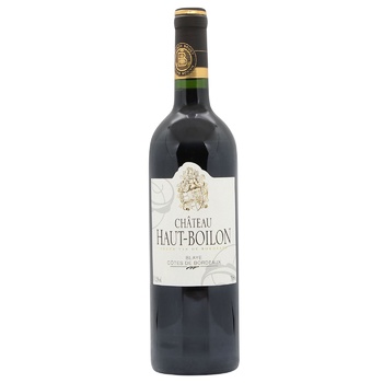 Сhateau Haut-Boilon Cotes de Blaye Red Dry Wine 12.5% 0.75l - buy, prices for WINETIME - photo 1