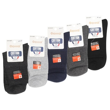 Fenna Classic Men's Socks 41-47s - buy, prices for MegaMarket - photo 1