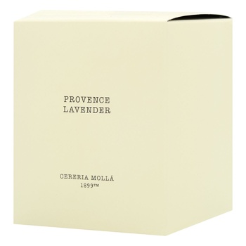 Свеча ароматическая Cereria Molla Premium Provence Lavender 230г - купить, цены на WINETIME - фото 1