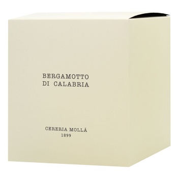 Cereria Molla Premium Bergamotto di Calabria Scented Candle 600g - buy, prices for WINETIME - photo 1