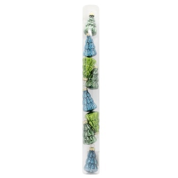 Inge Glas Mini Green-Blue Christmas Decoration Set in Assortment - buy, prices for WINETIME - photo 5