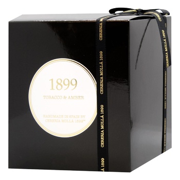 Cereria Molla Premium Tobacco & Amber Scented Candle 600g - buy, prices for WINETIME - photo 1