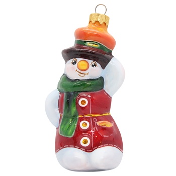 Rizdviani Istorii Snowman in Hat Christmas Decoration - buy, prices for WINETIME - photo 1