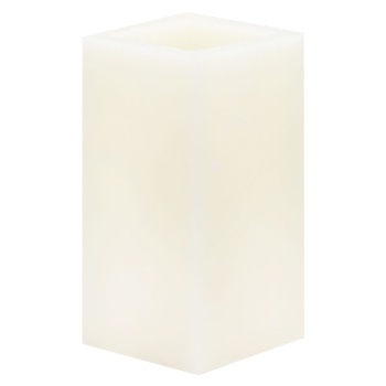 Cereria Molla Crema Hueca Cuadrada Candlestick 10x10x25cm - buy, prices for - photo 1