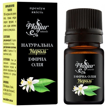 Mayur Neroli Essential Oil 5ml - buy, prices for Auchan - photo 1