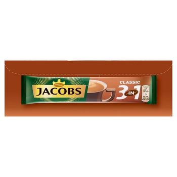 Напиток кофейный Jacobs Classic 3в1 растворимый 18г х10шт - купить, цены на - фото 2