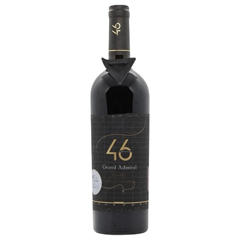 Grand Admiral Merlot-Cabernet Red Dry Wine 13.1% 0.75l