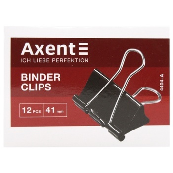 Axent Binder 41mm 12pcs - buy, prices for Auchan - photo 2