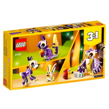Конструктор Lego Creator 31125 Фантастичні лісові істоти - купити, ціни на - фото 2