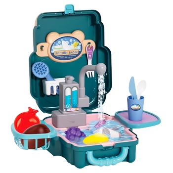 Набор игровой Kitchen Basin 688-106А Мойка в чемодане