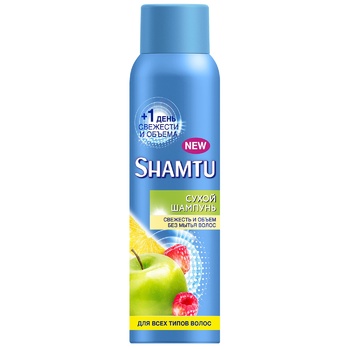 Shamtu Dry Shampoo for all hair types 150ml - buy, prices for Auchan - photo 1