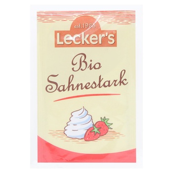 Стабилизатор Lecker's для взбивания сливок органический 4шт х 8г - купить, цены на WINETIME - фото 1