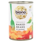 Biona Organic Baked Beans in Tomato Sauce 400g