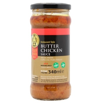 Соус Tiger Khan Butter Chicken 340г - купить, цены на WINETIME - фото 1