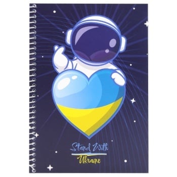 Arkush Spaceman Notepad B6 96 sheets - buy, prices for MegaMarket - photo 1