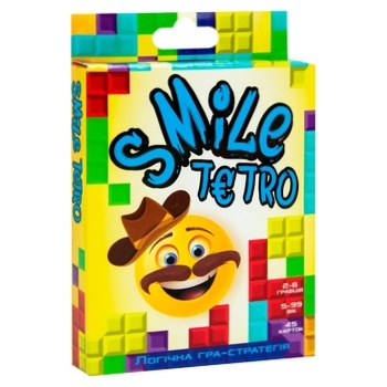Игра настольная Strateg 30280 Smile Tetro - купить, цены на - фото 1