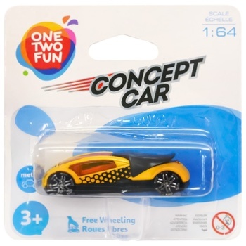 Машинка One two fun 1:64 7,5см - купити, ціни на Auchan - фото 1