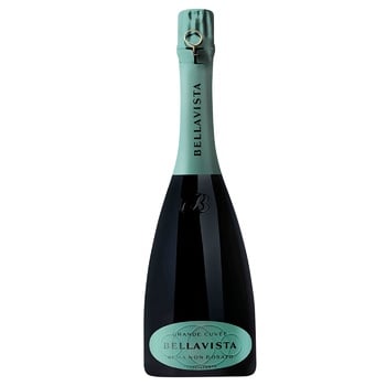 Вино ігристе Bellavista Grande Cuvee Alma Non Dosato Franciacorta біле брют 12,5% 0,75л - купити, ціни на WINETIME - фото 1